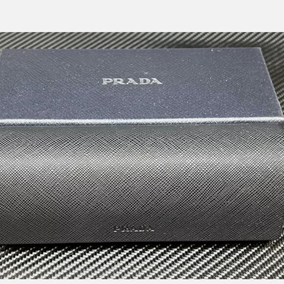 New PRADA Black Grey Men's 57mm Sunglasses - Picture 5 of 5